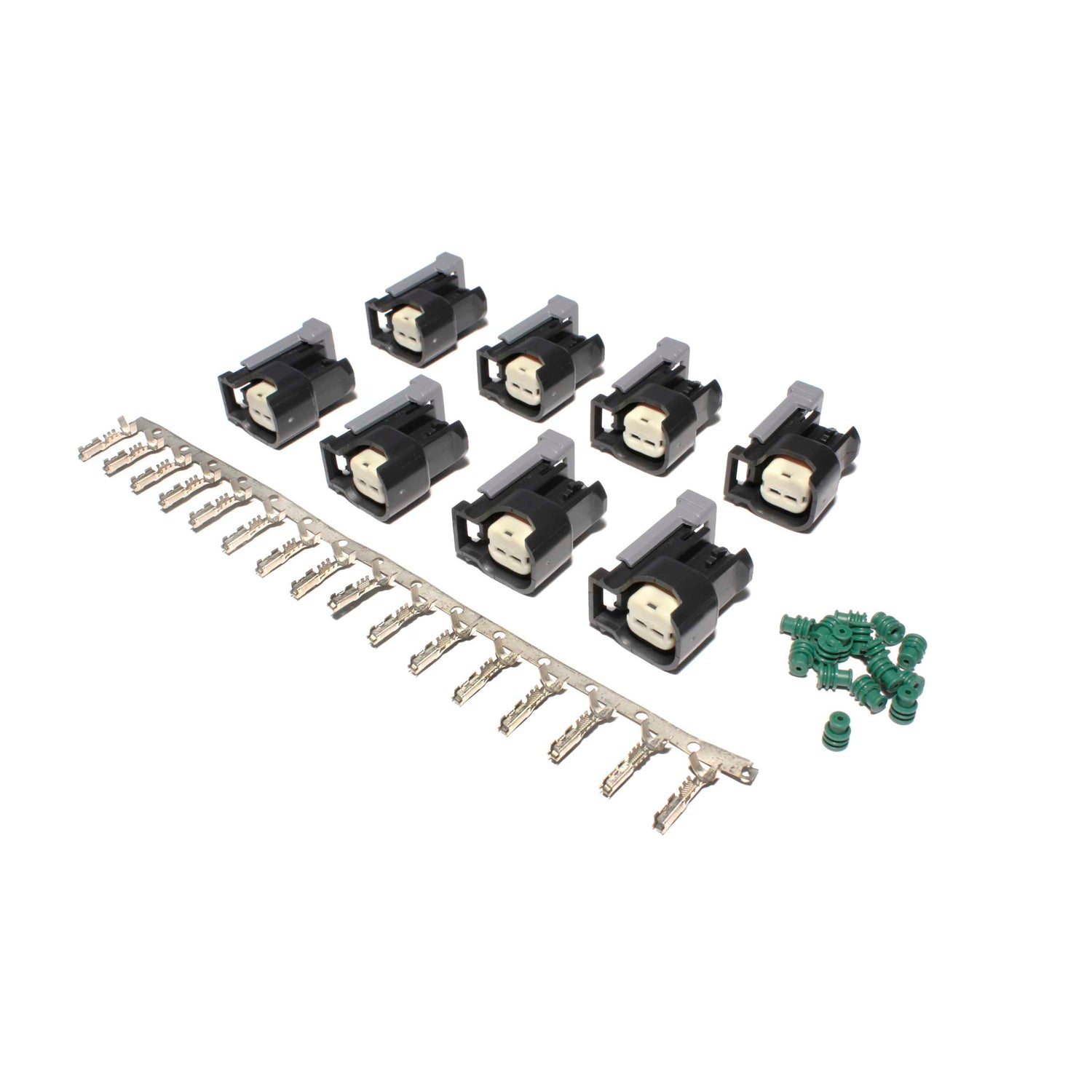 USCAR/EV6 Fuel Injector Connector - Set of 8<br>Universal