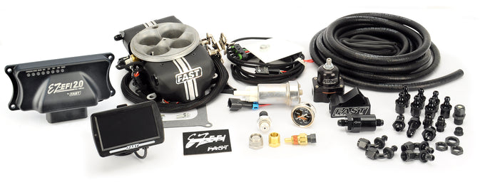 EZ 2.0 Base Kit w/Touchscreen, TB and In-Tank Pump Kit<br>52-90 GM, Ford, Chrysler, AMC, Jeep, Checker