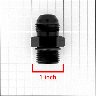 AN8 M18 x 1.5 Thread Male Fitting Adapter - Aluminum [A Variety of Color Options]