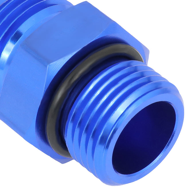 AN8 M18 x 1.5 Thread Male Fitting Adapter - Aluminum [A Variety of Color Options]