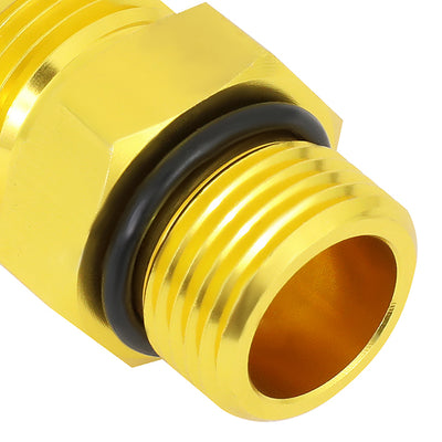 AN8 M18 x 1.5 Thread Male Fitting Adapter - Aluminum [A Variety of Color Options]