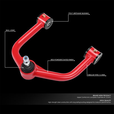 2-4 in. Front Upper Control Arms <br> 04-13 Infiniti QX56, 14-24 QX80, 05-24 Nissan Armada