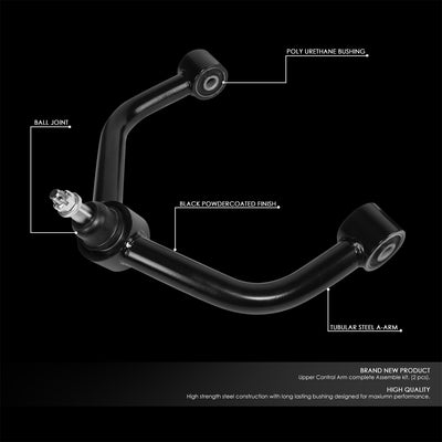 2-4 in. Front Upper Control Arms <br> 09-18 Dodge Ram 1500, 19-24 Classic