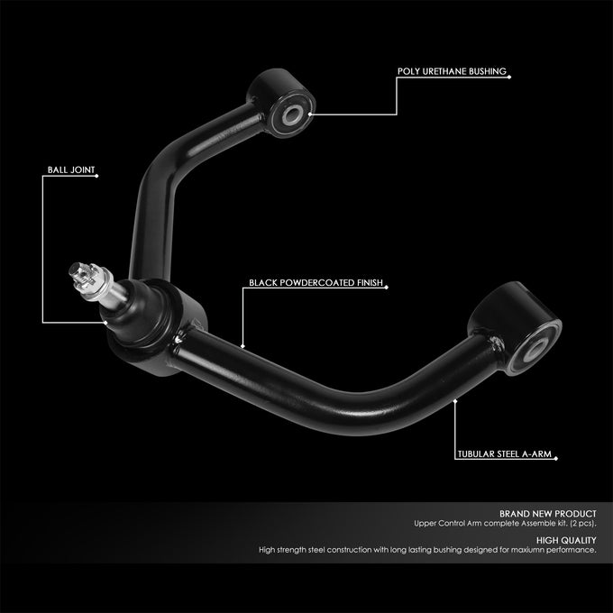 2-4 in. Front Upper Control Arms <br> 09-18 Dodge Ram 1500, 19-24 Classic