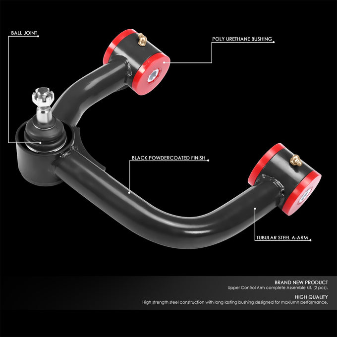 2-4 in. Front Upper Control Arms <br> 10-23 Lexus GX460, 03-09 GX470, 03-23 Toyota 4Runner