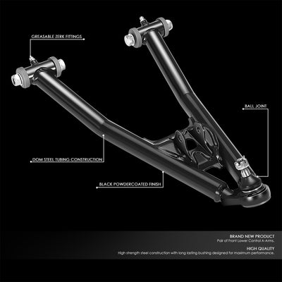 Tubing Front Lower Control A-Arms <br> 06-24 Yamaha Raptor 700 /700R YFM700R
