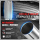 2 in. OD 12 in. L Double Braid Exhaust Flex Pipe <br> 8in. Flex Section