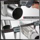2 in. OD 12 in. L Double Braid Exhaust Flex Pipe <br> 8in. Flex Section