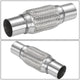2.25 in. OD 10 in. L Double Braid Exhaust Flex Pipe <br> 6 in. Flex Section