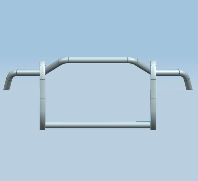 Tubular Grille Guard Light Duty 21-24 Ford bronco
