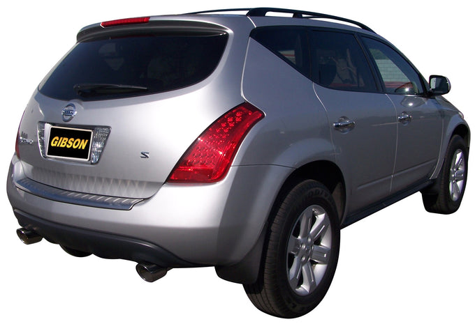 Cat-Back Dual Split Exhaust System, Aluminized <br> 2006-2007 Nissan Murano 3.5L