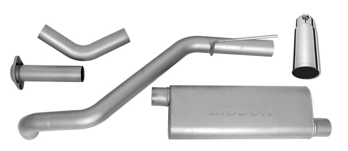 3in Stainless Cat-Back Single Exhaust w/4in Tip <br> 2005-2009 Jeep Grand Cherokee 3.7L,4.7L