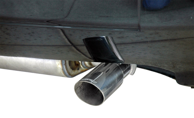 2.25in Aluminized Cat-Back Single Exhaust w/3in Tip <br> 2007-2013 Jeep Patriot 2.4L