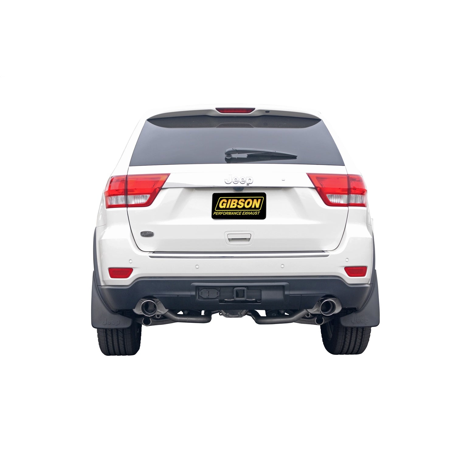 2.25in Axle-Back Dual Exhaust System, Aluminized <br> 11-22 Jeep Grand Cherokee WK 3.6L,5.7L