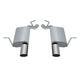 2.25in Axle-Back Dual Exhaust System, Aluminized <br> 11-22 Jeep Grand Cherokee WK 3.6L,5.7L