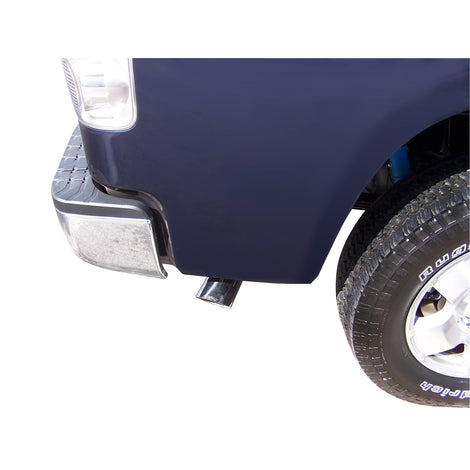 3in Aluminized Cat-Back Single Exhaust w/3in Tip <br> 2007-2021 Toyota Tundra 5.7L,4.6L