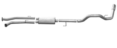 3in Aluminized Cat-Back Single Exhaust w/3in Tip <br> 2007-2021 Toyota Tundra 5.7L,4.6L