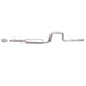 2.5in Aluminized Cat-Back Single Exhaust w/3.5in Tip <br> 03-09 Toyota 4Runner, Lexus GX470 4.7L