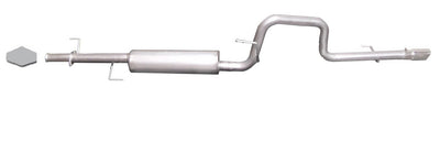 2.5in Aluminized Cat-Back Single Exhaust w/3.5in Tip <br> 03-09 Toyota 4Runner, Lexus GX470 4.7L