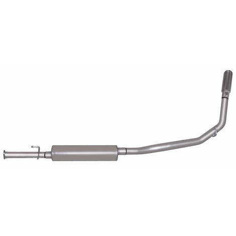2.5in Aluminized Cat-Back Single Exhaust w/3in Tip <br> 2005-2009 Toyota Tacoma 2.7L