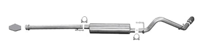 2.5in Aluminized Cat-Back Single Exhaust w/3.5in Tip <br> 2013-2015 Toyota Tacoma 4.0L