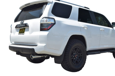 2.5in Aluminized Cat-Back Single Exhaust w/4in Tip <br> 2004-2024 Toyota 4Runner 4.0L