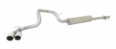 2.5in Cat-Back Dual Sport Exhaust w/4in Tip <br> 2004-2024 Toyota 4Runner 4.0L
