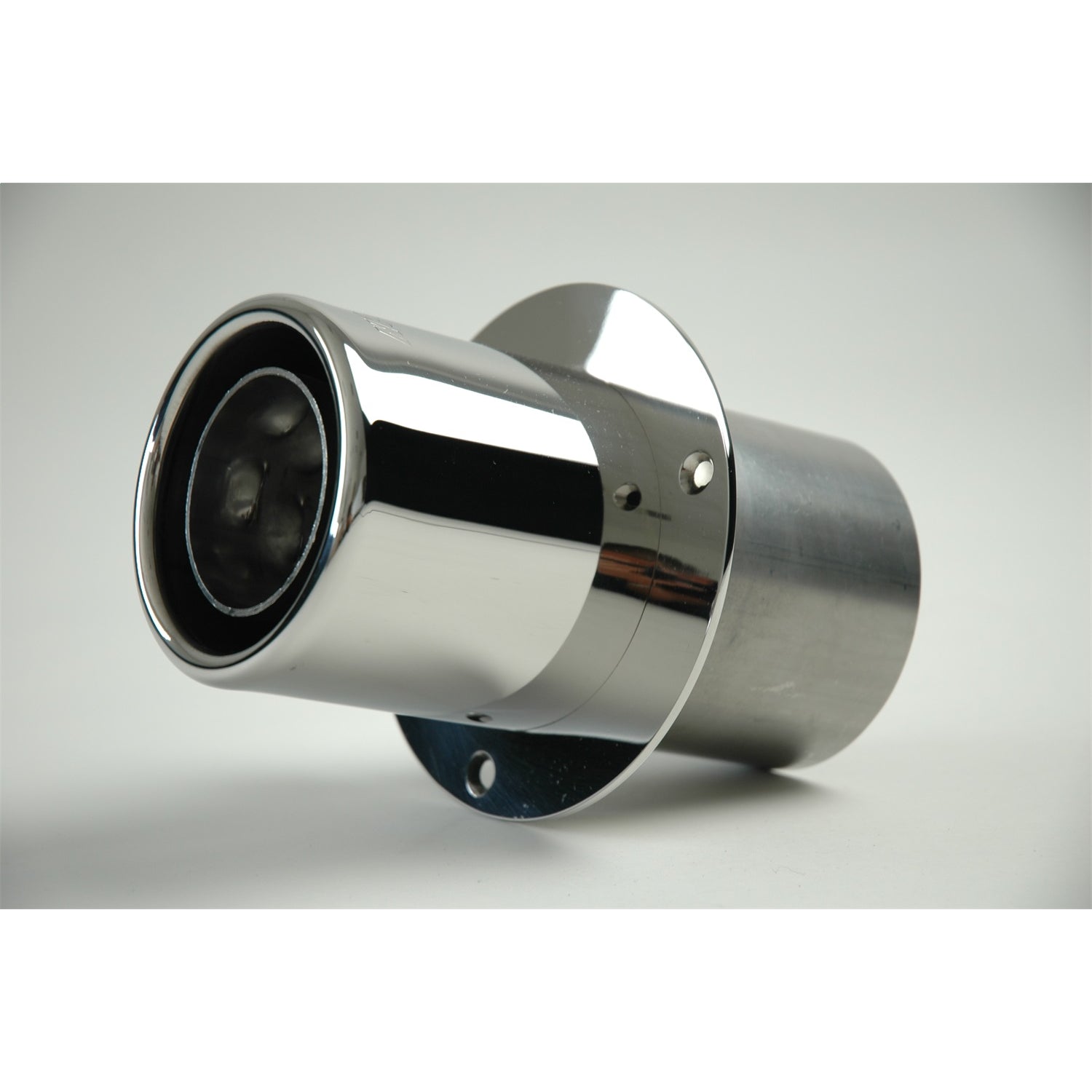 Power Tip Muffler, Transom Mount <br> 4ininlet, 4in overall