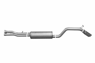 3in Aluminized Cat-Back Single Exhaust w/3.5in Tip <br> 2003-2006 Hummer H2