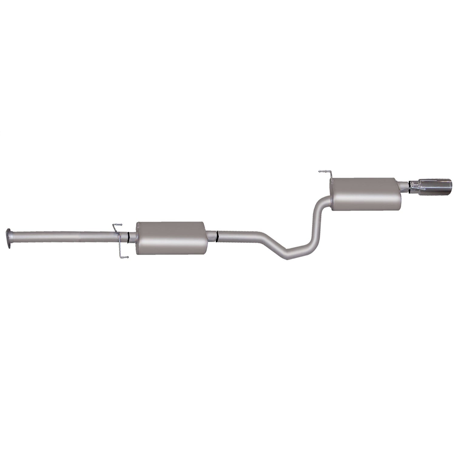 2.25in Cat-Back Single Exhaust w/3.5in Tip <br> 2006-2014 Honda Ridgeline 3.5L