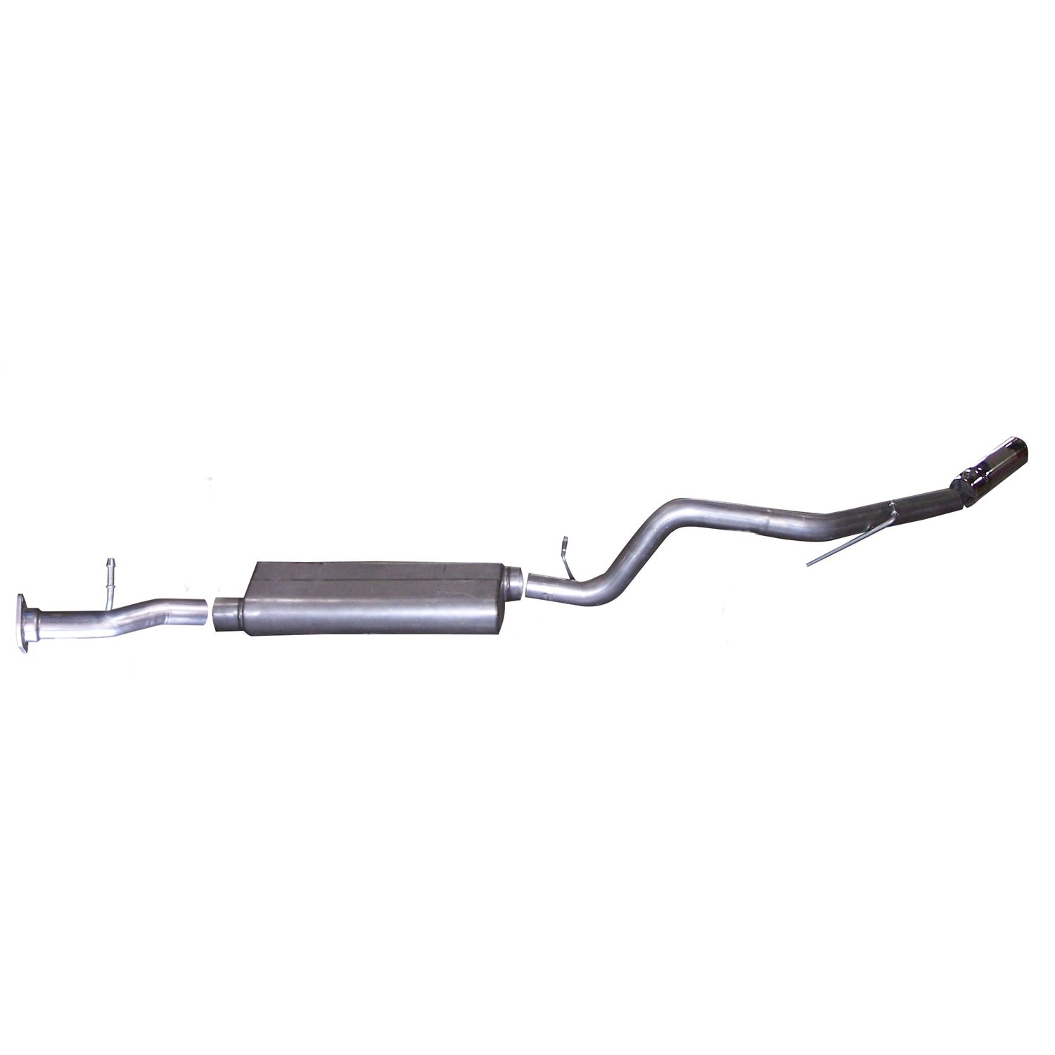 2.5in Aluminized Cat-Back Single Exhaust w/3.5in Tip <br> 06-09 Chevy Trailblazer, GMC Envoy 4.2L