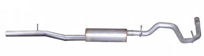 3in Aluminized Cat-Back Single Exhaust w/4in Tip <br> 10-13 Chevy Silverado 1500 GMC Sierra 1500