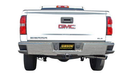 3.5in Aluminized Cat-Back Single Exhaust w/4in Tip <br> 14-19 Chevy Silverado GMC Sierra 1500 Limited LD