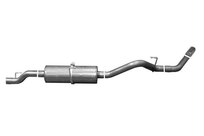 2.5in Axle-Back Dual Exhaust System, Aluminized <br> 2006-2008 Cadillac STS 4.4L