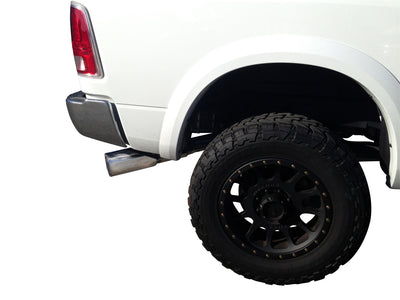 3.5in Aluminized Cat-Back Single Exhaust w/4in Tip <br> 2014-2025 Ram 2500 3500 6.4L