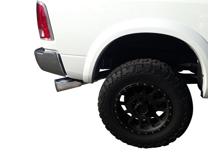3.5in Aluminized Cat-Back Single Exhaust w/4in Tip <br> 2014-2025 Ram 2500 3500 6.4L