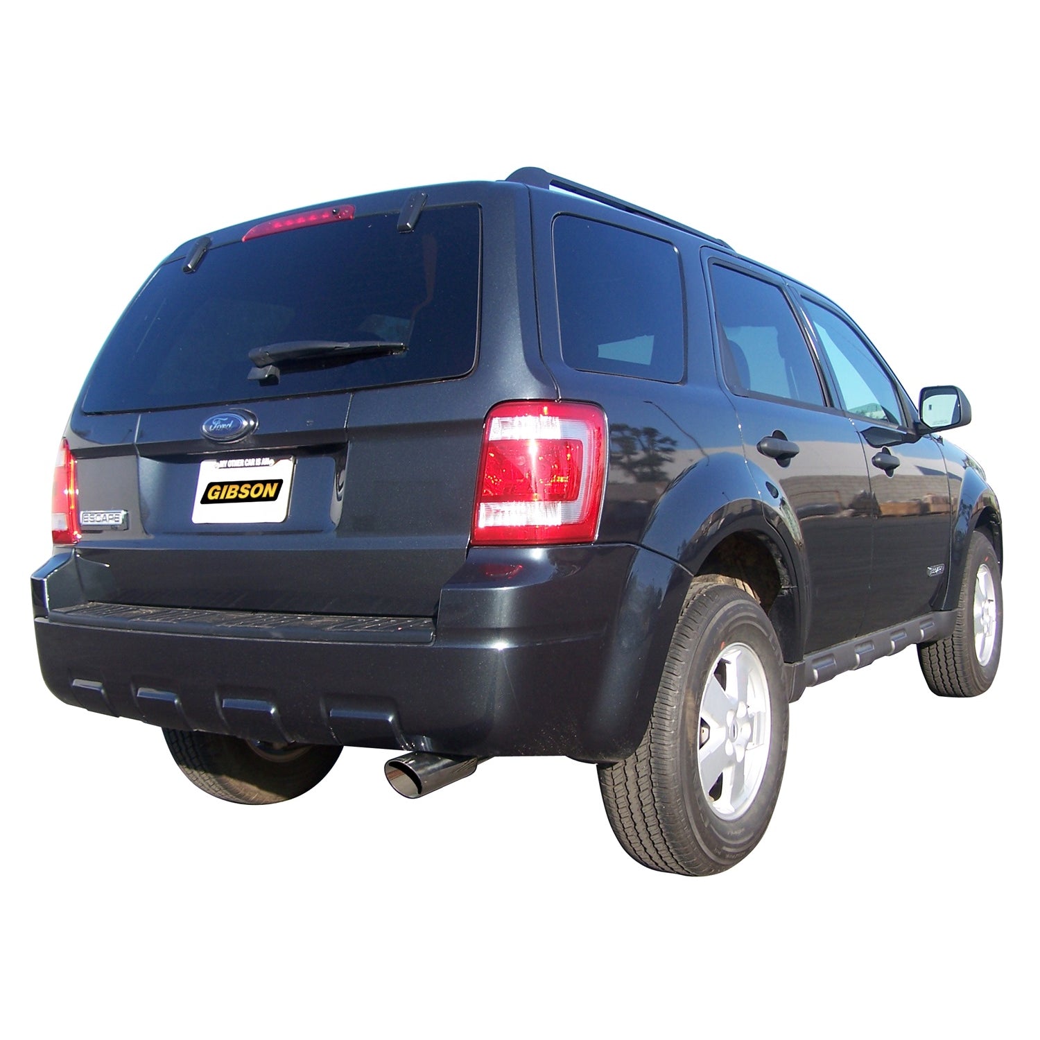 2.25in Aluminized Cat-Back Single Exhaust w/3in Tip <br> 04-09 Mazda Tribute, 04-09 Ford Escape 3.0L