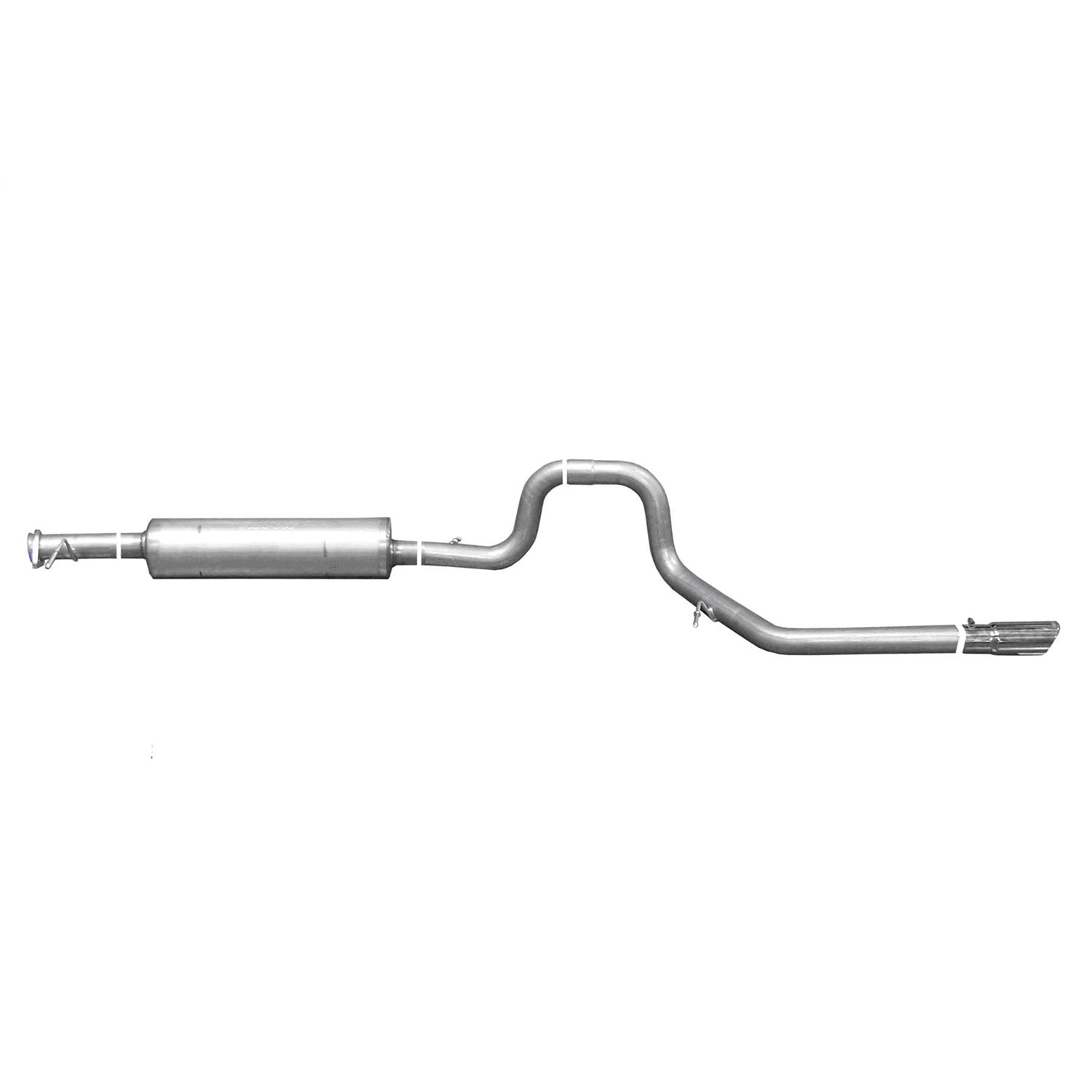 2.5in Aluminized Cat-Back Single Exhaust w/3in Tip <br> 2003-2005 Lincoln Aviator