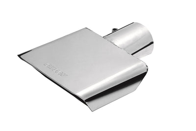 Stainless Steel Sport Exhaust Tip <br> Inlet 2.50in; Outlet 6x2.75in; L 9.50in