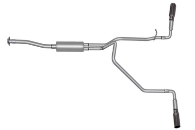 1.75in Cat-Back Dual Extreme Exhaust w/3.5in Tip <br> 04-12 Chevy Colorado, GMC Canyon 2.8L,3.5L,2.9L,3.7L