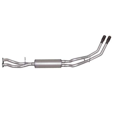 2.25in Cat-Back Dual Sport Exhaust w/3in Tip <br> 96-99 Chevy Tahoe, GMC Yukon 5.7L