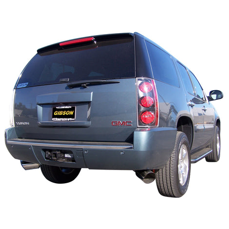 2.5in Cat-Back Dual Extreme Exhaust w/5in Tip <br> 07-10 GMC Yukon XL 1500, Cadillac Escalade ESV EXT