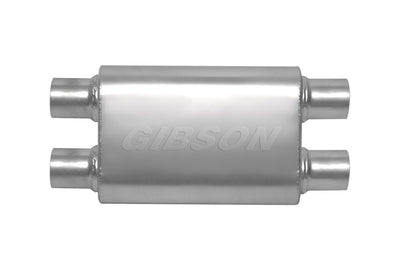 CFT Superflow Dual/Dual Oval Muffler, Stainless <br> 4x9x13in Oval Body