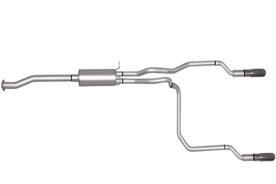 1.75in Cat-Back Dual Split Exhaust w/3in Tip <br> 96-97 Chevy S10, GMC Sonoma 2.2L