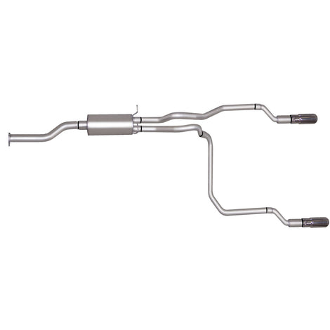 1.75in Cat-Back Dual Split Exhaust w/3in Tip <br> 96-97 Chevy S10, GMC Sonoma 2.2L