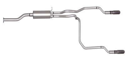 1.75in Cat-Back Dual Split Exhaust w/3in Tip <br> 96-97 Chevy S10, GMC Sonoma 2.2L