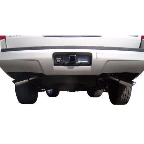 2.25in Cat-Back Dual Extreme Exhaust w/3.5in Tip <br> 07-14 Chevy Suburban, GMC Yukon XL 1500 5.3L