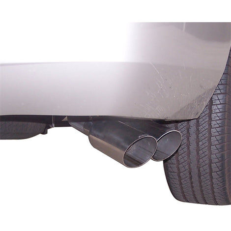 2.25in Cat-Back Dual Sport Exhaust w/3.5in Tip <br> 07-14 Chevy Suburban, GMC Yukon XL 1500 5.3L