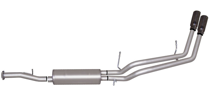 2.25in Cat-Back Dual Sport Exhaust w/3.5in Tip <br> 07-14 Chevy Suburban, GMC Yukon XL 1500 5.3L