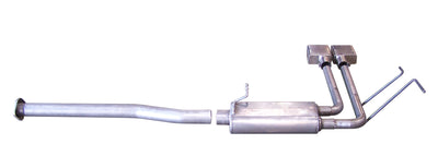 2.5in Aluminized Cat-Back Super Truck Exhaust System <br> 08-09 Chevrolet Silverado 1500 LS 4.8L